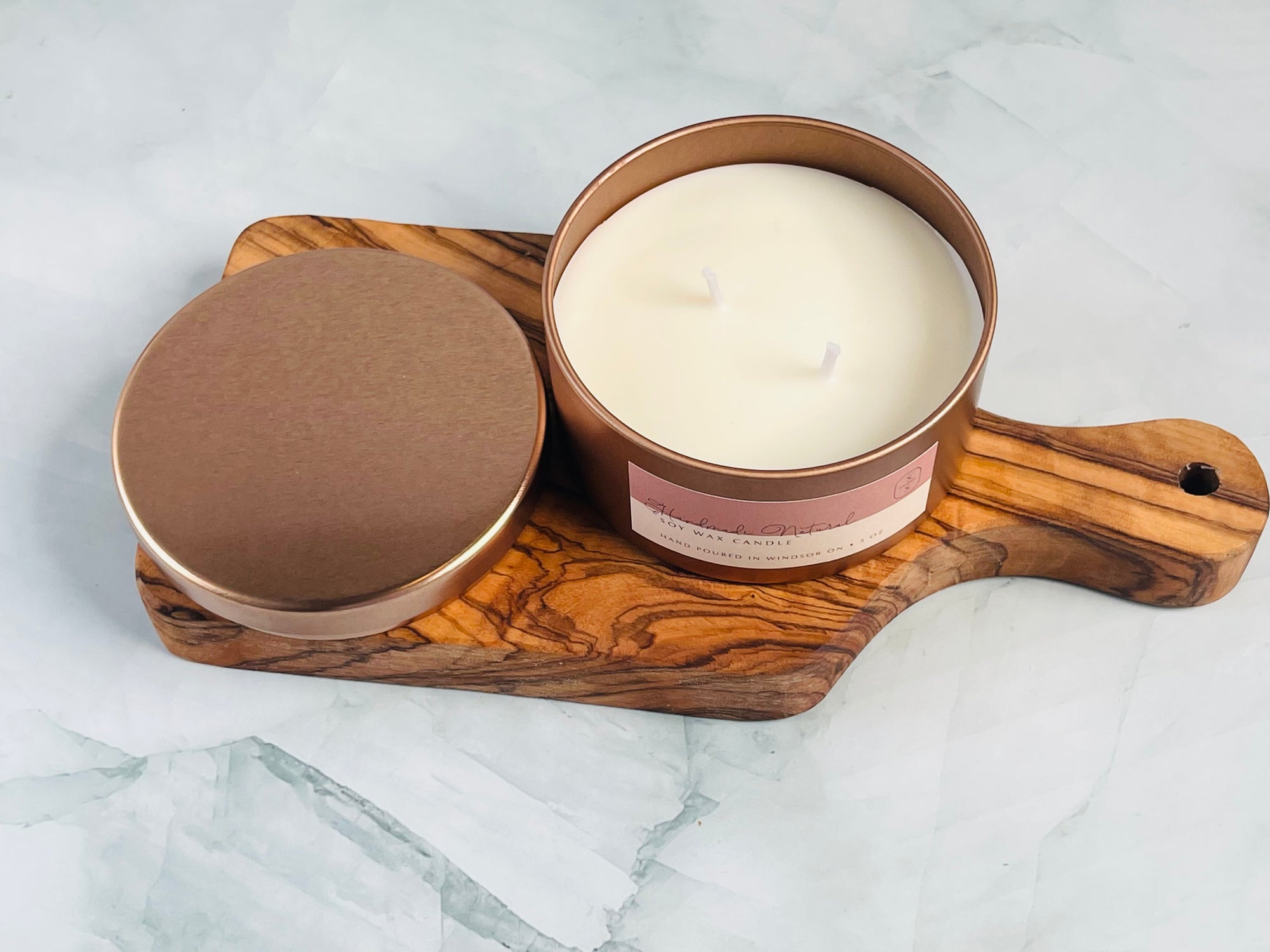 Teakwood Soy Wax Candle