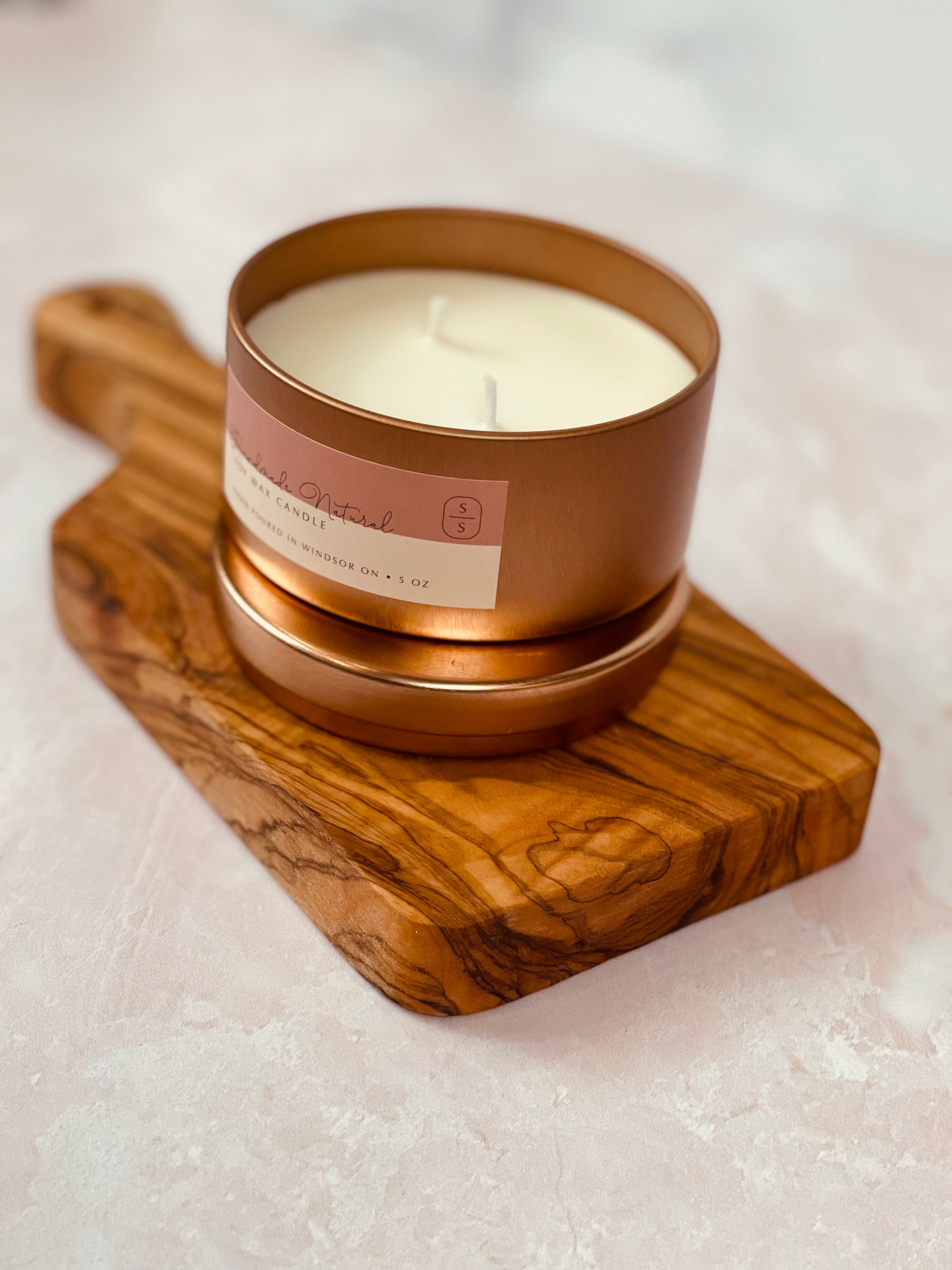 Teakwood Soy Wax Candle