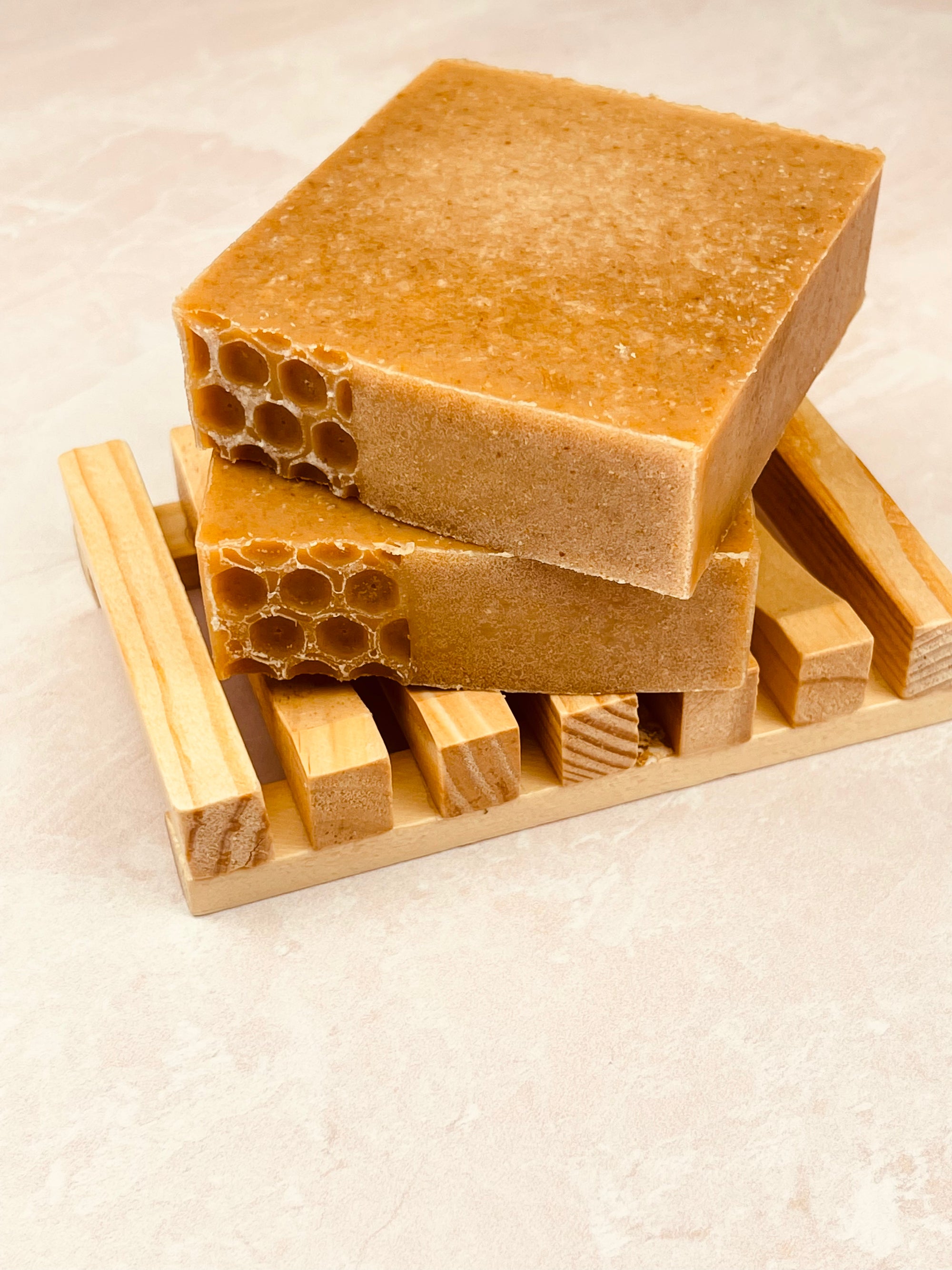 Heavenly Glow Cleansing Soap Bar - Honey, Ginger & Tumeric