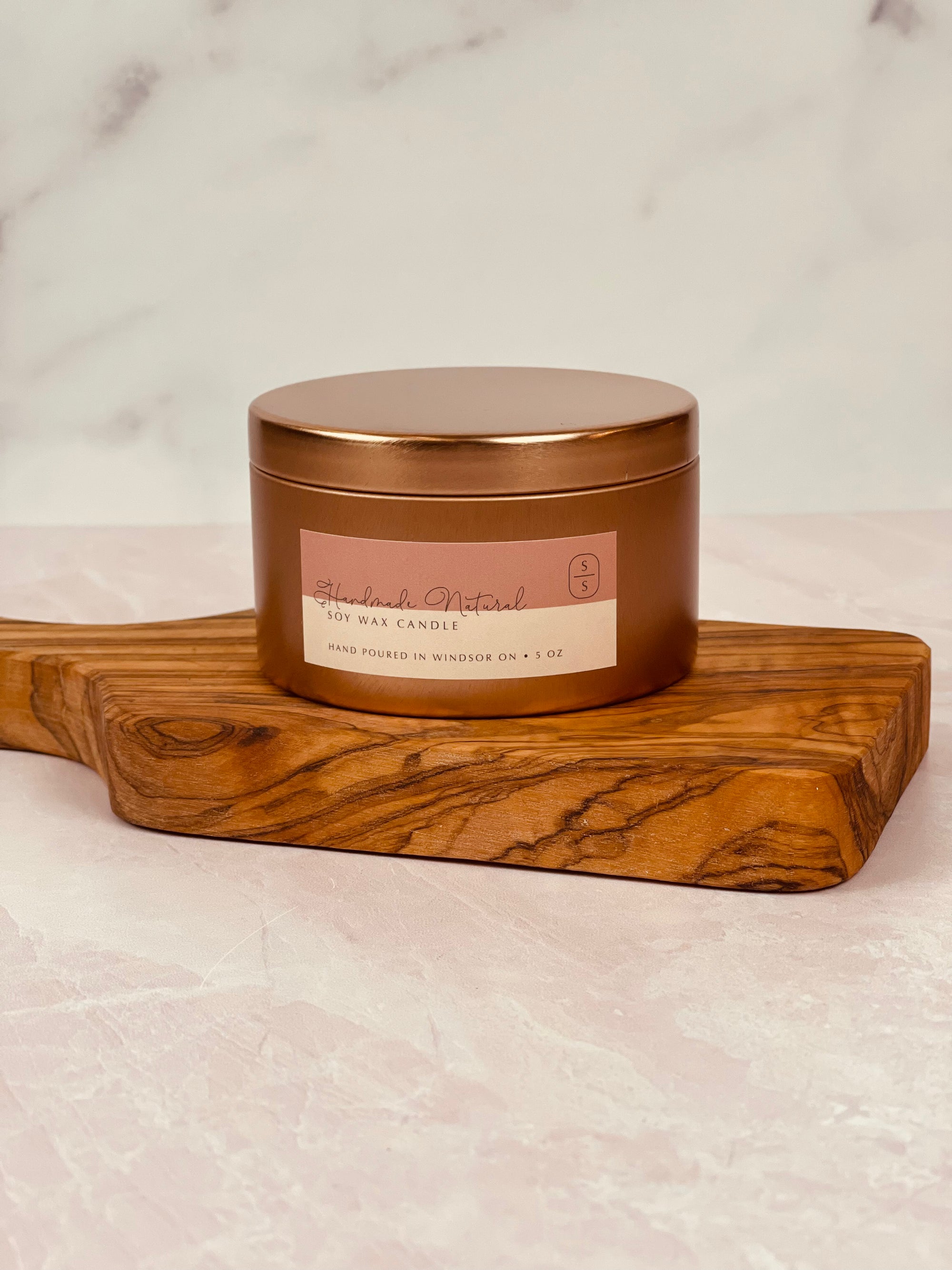 Teakwood Soy Wax Candle